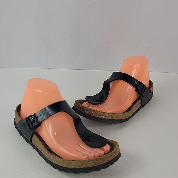 Birkenstock Madrid Patent Leather Women's Sandals - Picture 3 of 15